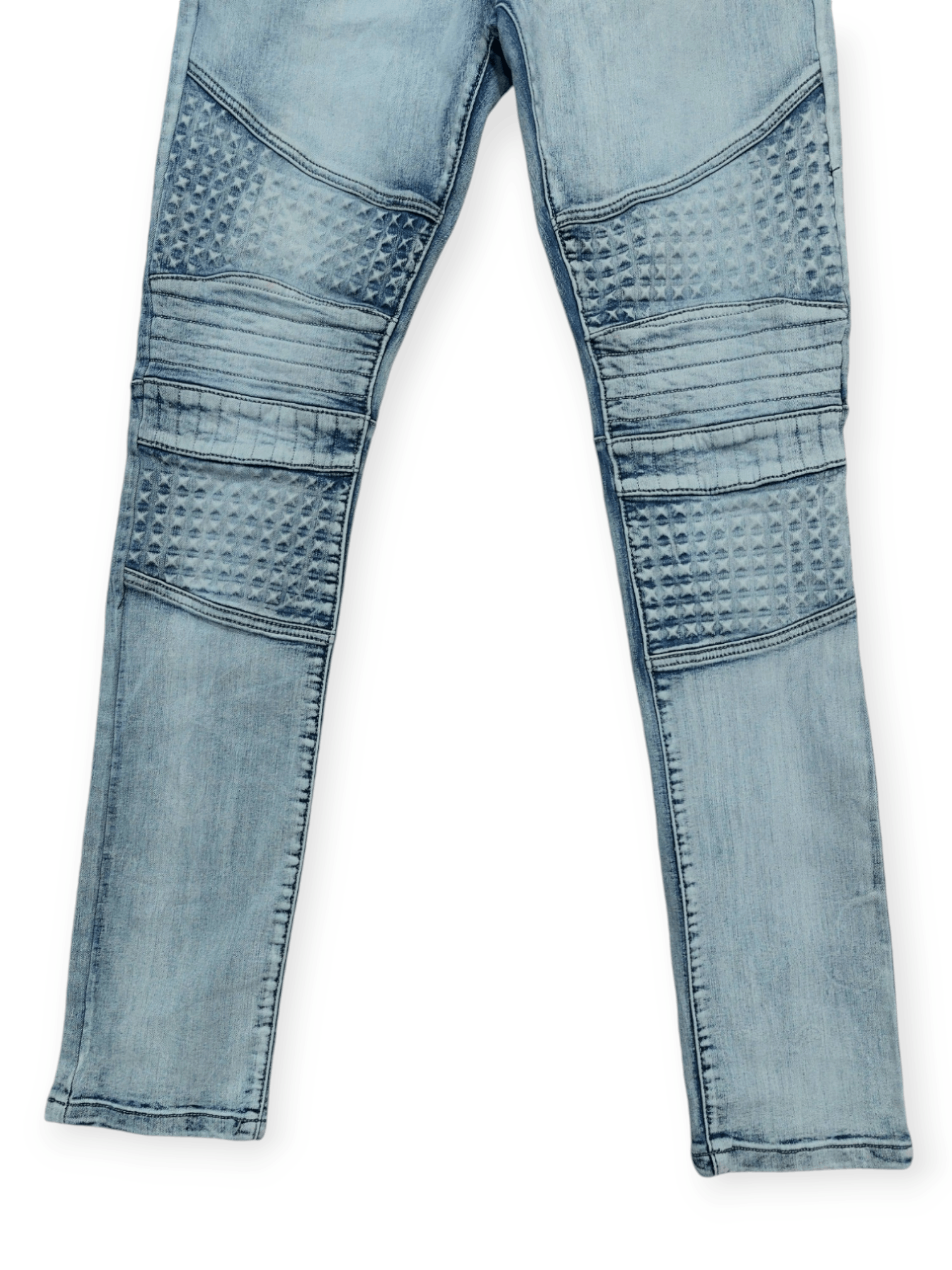 Other DOPE🔥 Black Biker Denim Skinny Fit Size US 32 / EU 48 - 6 Thumbnail