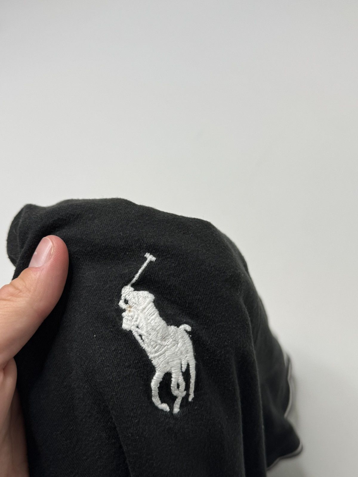 Polo Ralph Lauren Vintage Black Polo Ralph Lauren pony germany tee chief keef Size US M / EU 48-50 / 2 - 10 Thumbnail