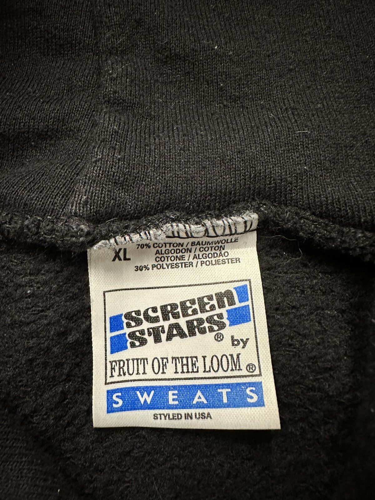Vintage 1997 Vintage Men In Black Character Line Movie Promo Hoodie Size US XL / EU 56 / 4 - 6 Thumbnail
