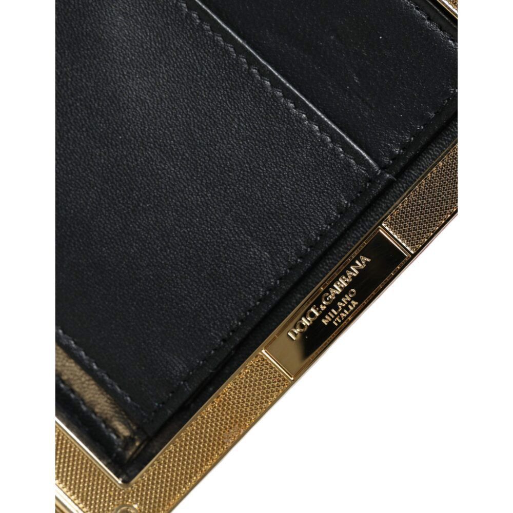 Dolce & Gabbana Dolce & Gabbana Red Velvet Gold Frame Clutch Evening Party P Size ONE SIZE - 5 Thumbnail