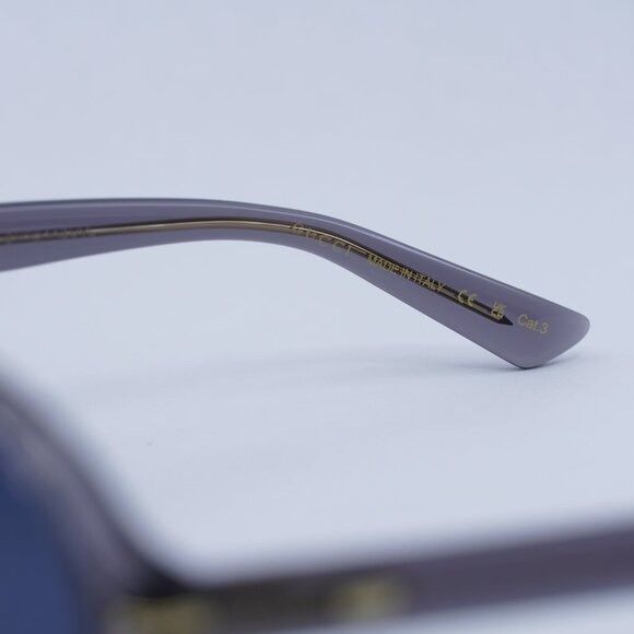 Gucci 🕶️ New Gucci GG1443S 005 Sunglasses - Transparent Grey Size ONE SIZE - 8 Thumbnail