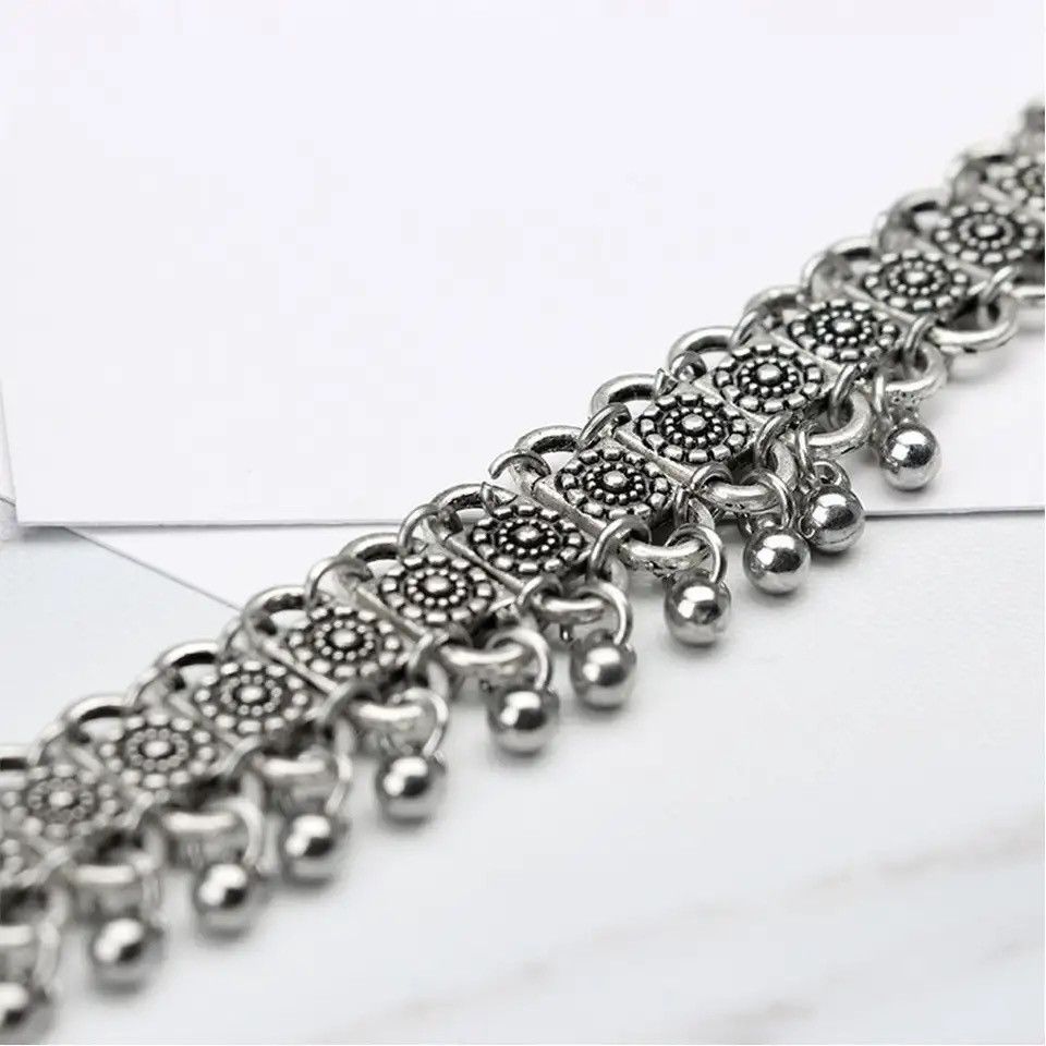Other Rare Flower alloy bead necklace chain Size ONE SIZE - 5 Thumbnail
