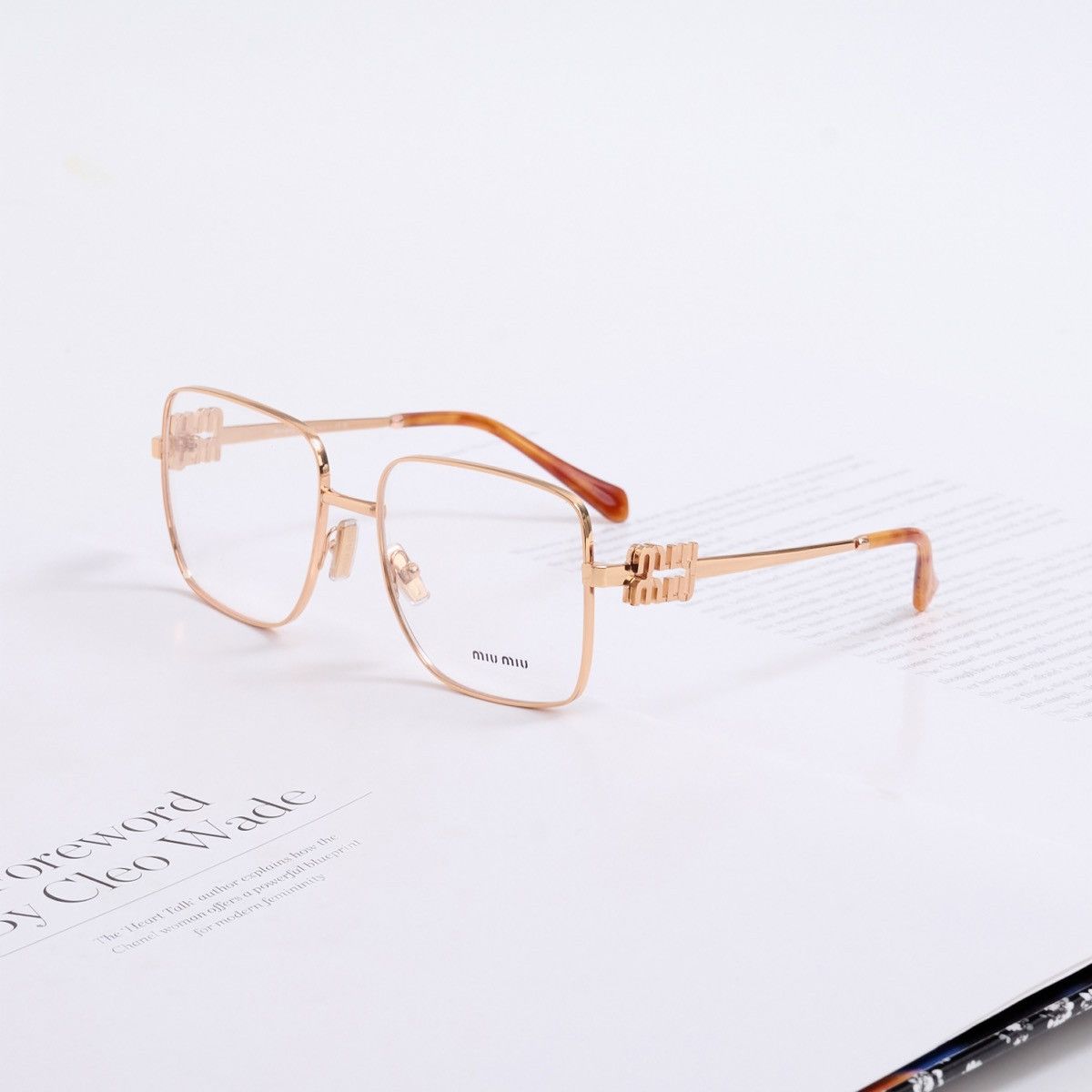 Miu Miu MIU MIU 0MU 51XV ZVF1O1 GLASSES Size ONE SIZE - 1 Thumbnail