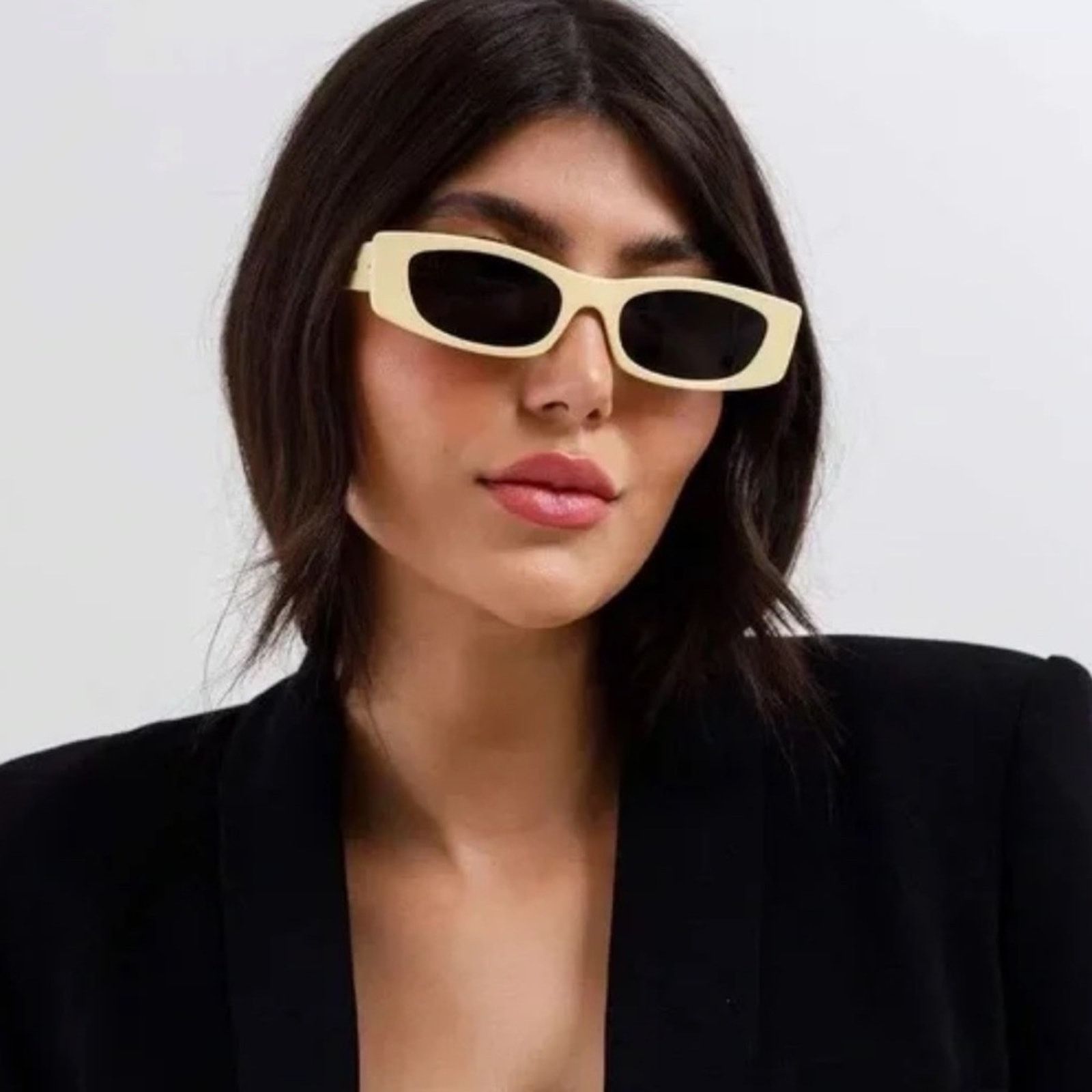 Celine CELINE Sunglasses CL40245U 5539A Shiny Butter Beige Grey Size ONE SIZE - 1 Thumbnail
