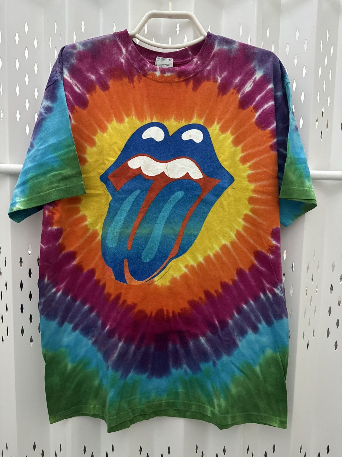 The Rolling Stones Vintage 2000 Tie Dye The Rolling Stones Size US L / EU 52-54 / 3 - 1 Thumbnail