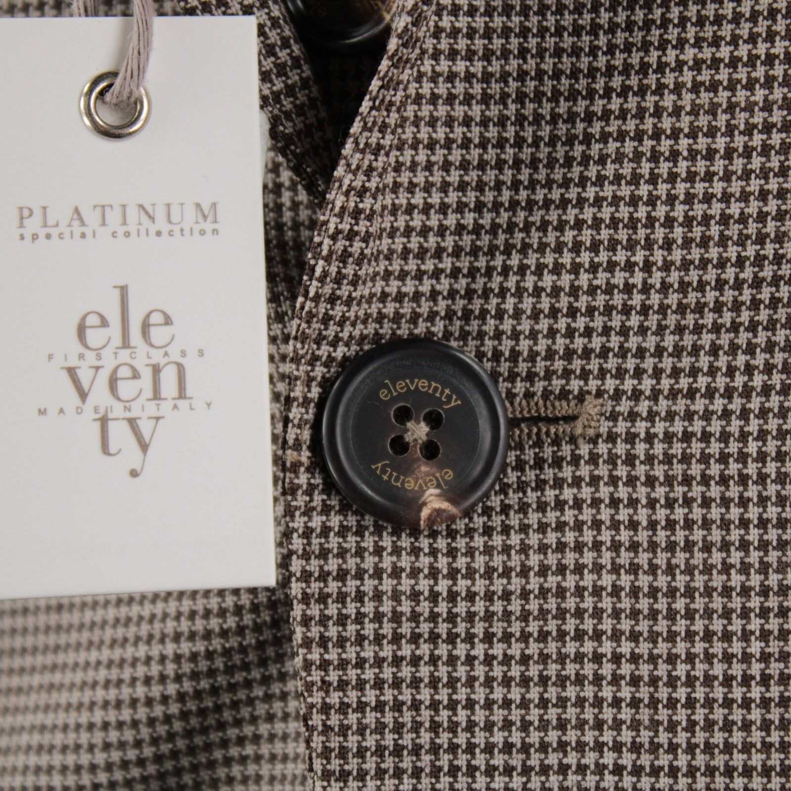 Eleventy Eleventy Suit Size US 40 in Brown Size 40R - 3 Thumbnail