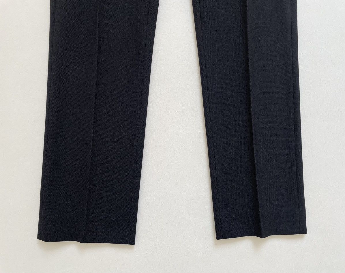 Dior Black Wool Zip Pocket Trousers Size US 34 / EU 50 - 11 Thumbnail