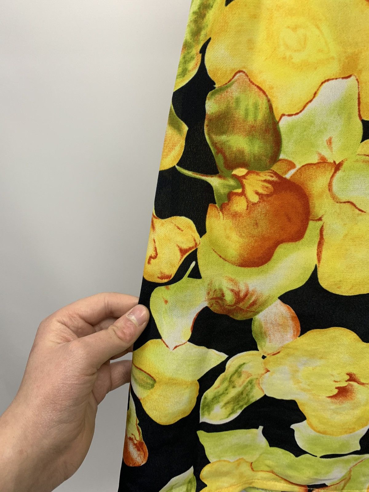 Joseph Ribkoff 1990’s Vintage Joseph Ribkoff Floral Maxi Dress Size 8 Size M / US 6-8 / IT 42-44 - 13 Thumbnail
