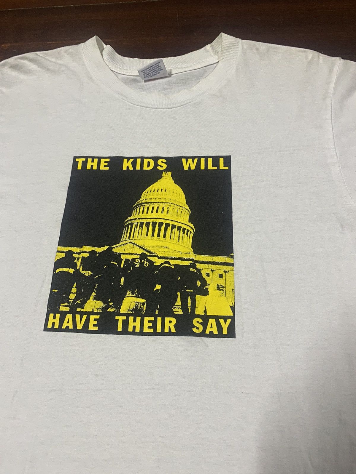 Stussy FIRE VINTAGE Y2K SUPREME THE KIDS WILL HAVE THEIR SAY SS08 Size US M / EU 48-50 / 2 - 1 Thumbnail