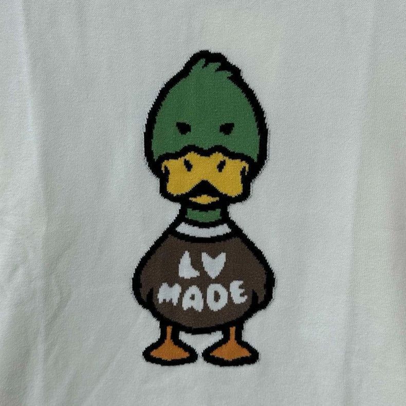 Louis Vuitton Louis Vuitton Duck Knit Short Sleeve T -2505 Size M / US 6-8 / IT 42-44 - 3 Thumbnail