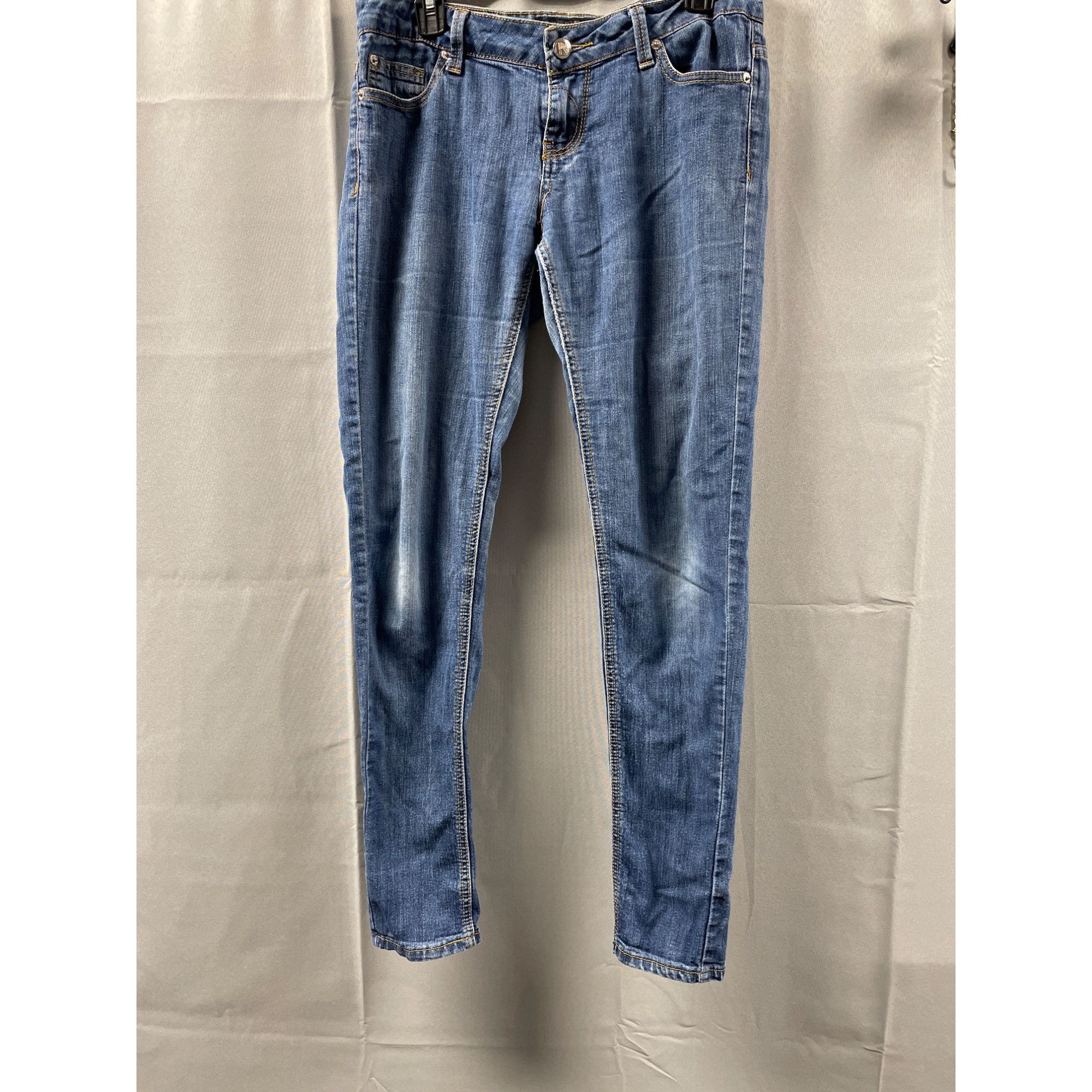 Rocawear Rocawear Women's Blue Straight/Stretch Jeans Embroidered po Size 27" / US 4 / IT 40 - 1 Thumbnail