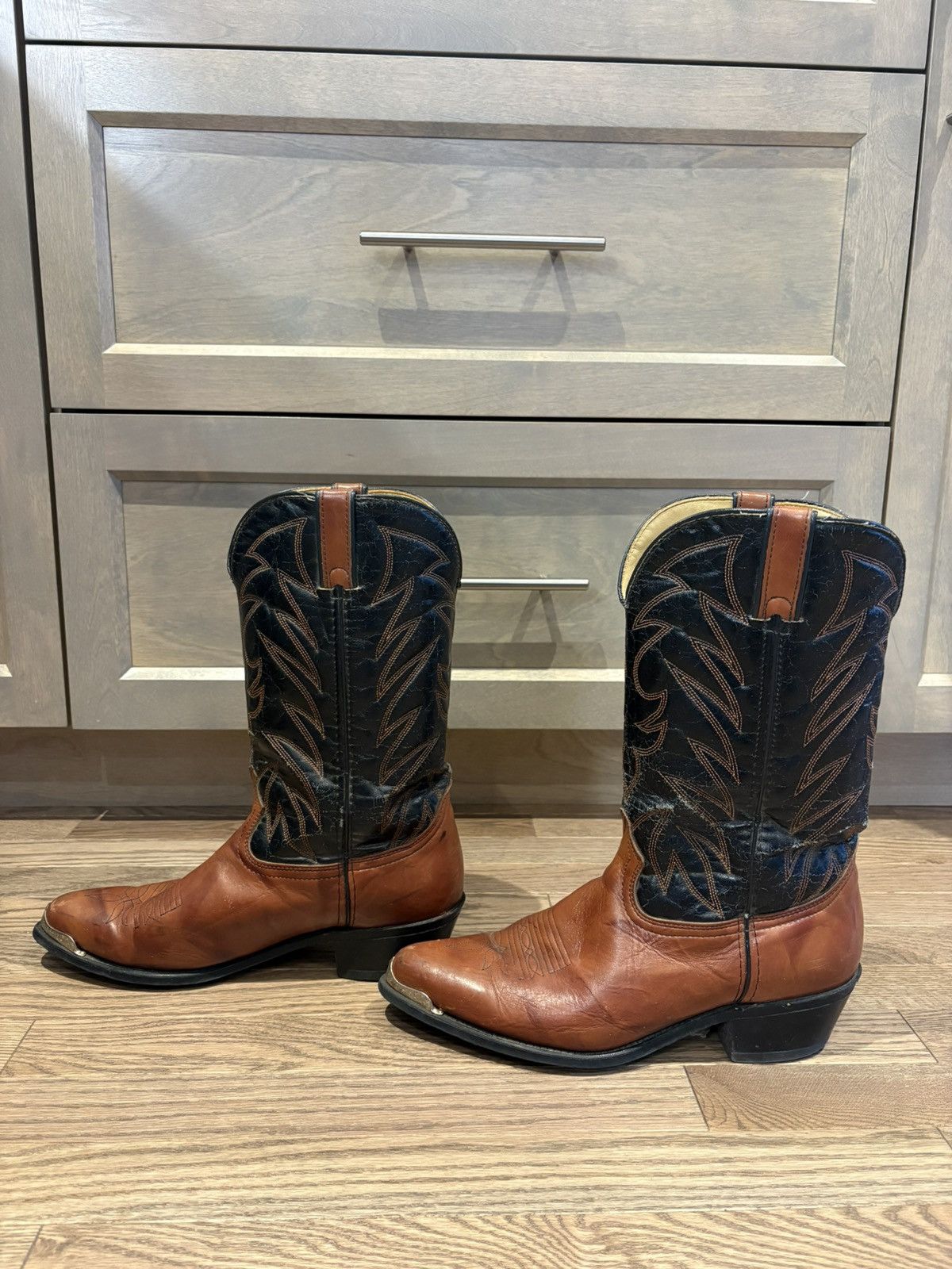 Durango Durango Vintage Cowboy Boots 1990 Size US 11.5 / EU 44-45 - 2 Thumbnail