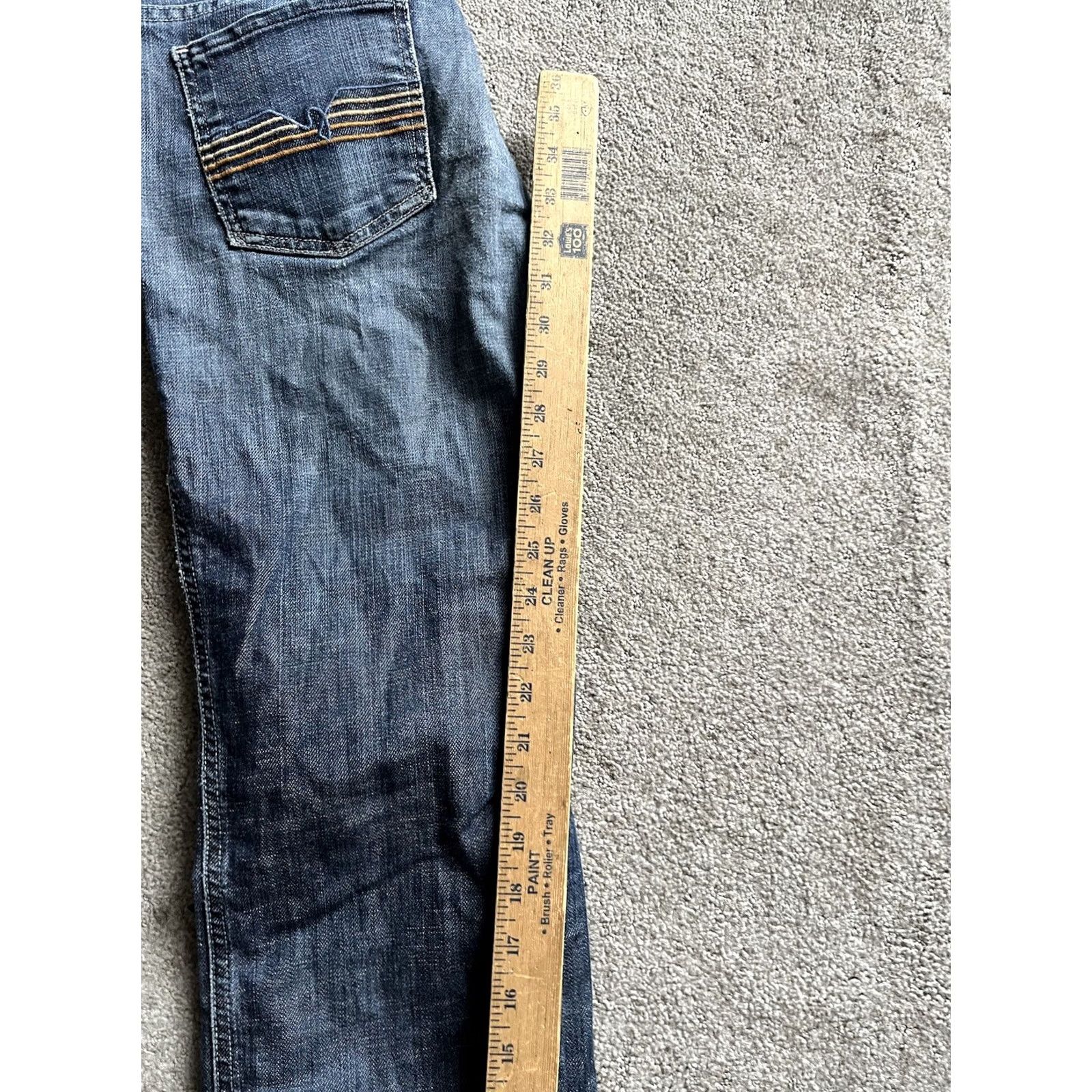 Citizens Of Humanity Citizens of Humanity Kelly Low Rise Bootcut Denim Jeans 29 Dark Wash Western Size 29" - 7 Thumbnail