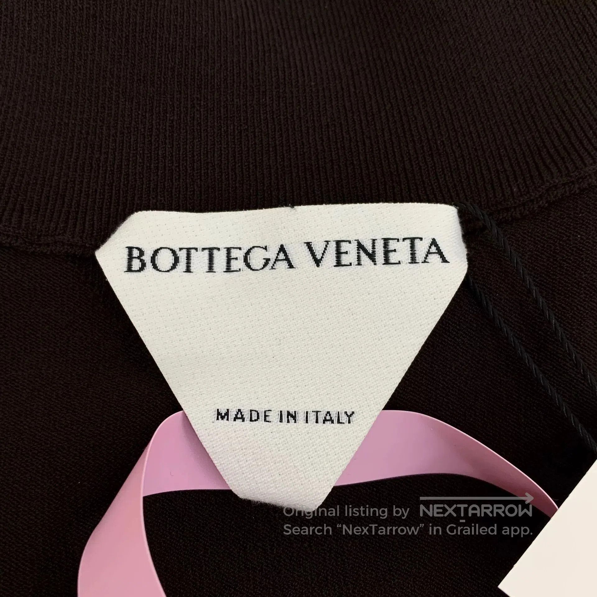 Bottega Veneta Bottega Veneta Brown Long-Sleeve Knit Sweater S. Size S / US 4 / IT 40 - 5 Thumbnail