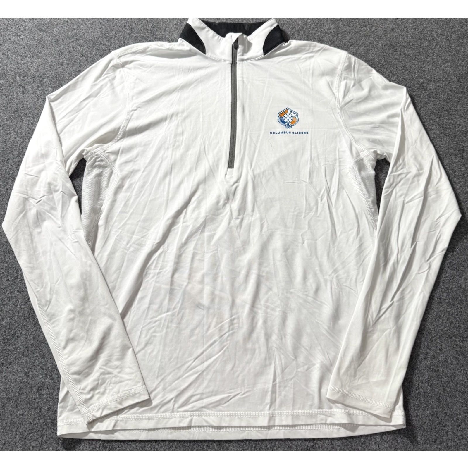 Vintage Greyson Mens Small Pullover Golf 1/4 Zip Breathable Lightweight Moisture Wicking Logo Shirt Size US S / EU 44-46 / 1 - 2 Thumbnail