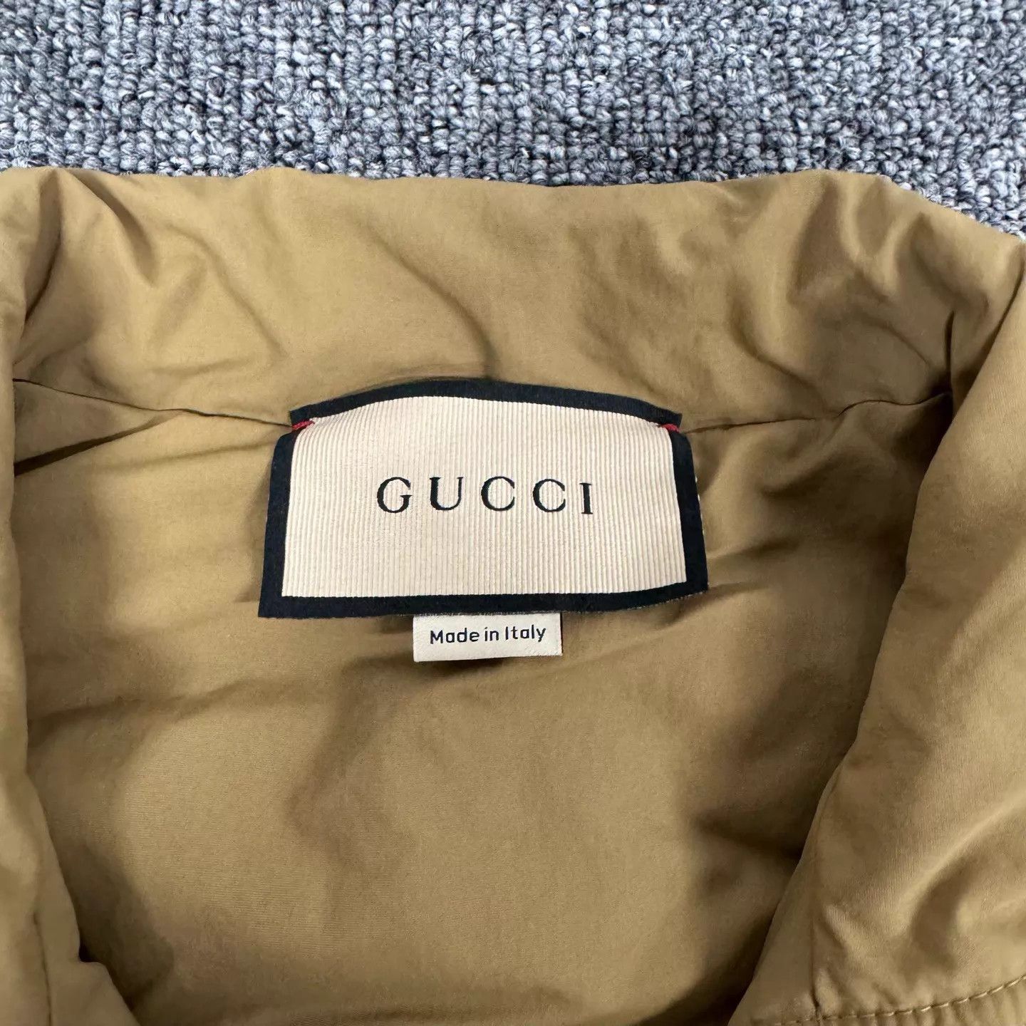 Gucci Gucci GG Web Fleece Half-Zip Jacket XS 99 New Size US XS / EU 42 / 0 - 5 Thumbnail
