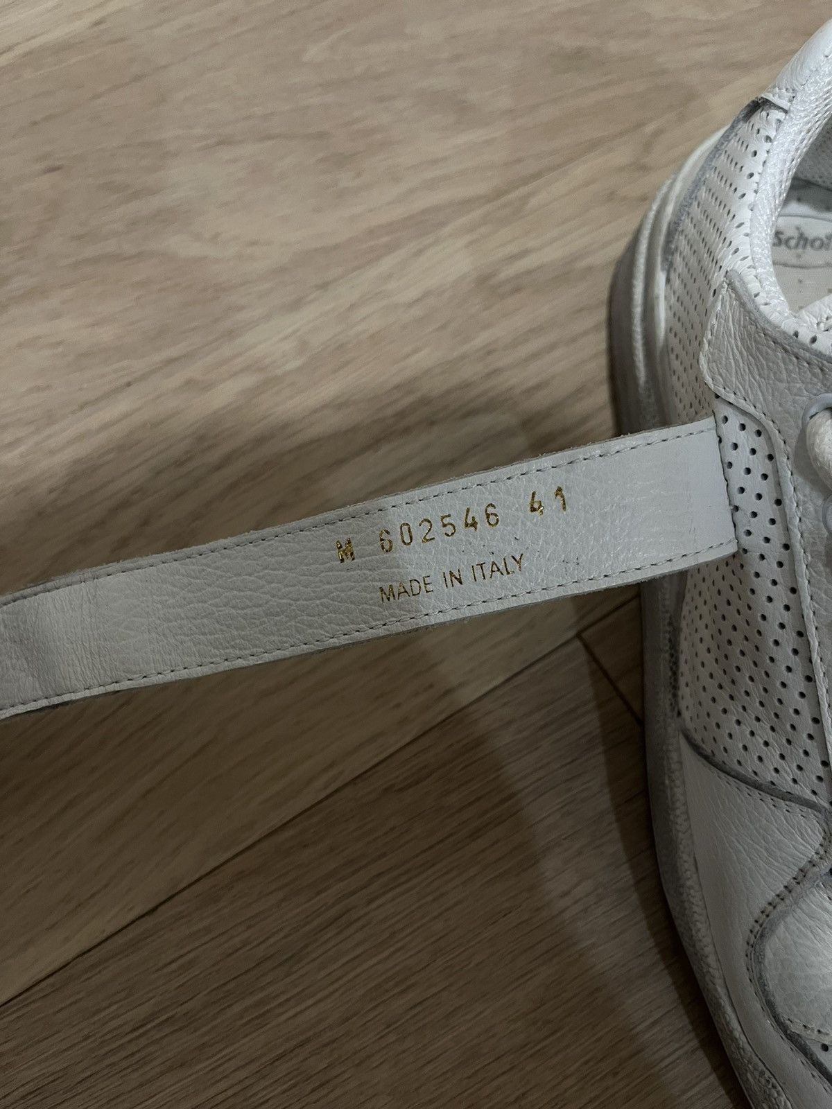 Saint Laurent Paris SL24 Perforated Leather Sneakers. Size 8 Size US 8 / EU 41 - 14 Thumbnail