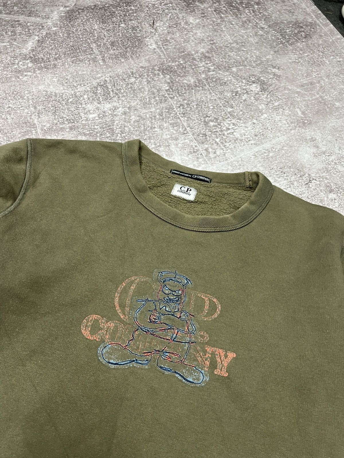 C.P. Company C.P. Company Comics and Cars Graphic Crewneck Sweatshirt Size US L / EU 52-54 / 3 - 14 Thumbnail