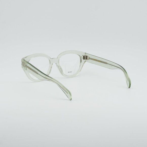 Celine Celine CL50132I 093 Eyeglasses Shiny Light Green 51mm Size ONE SIZE - 3 Thumbnail