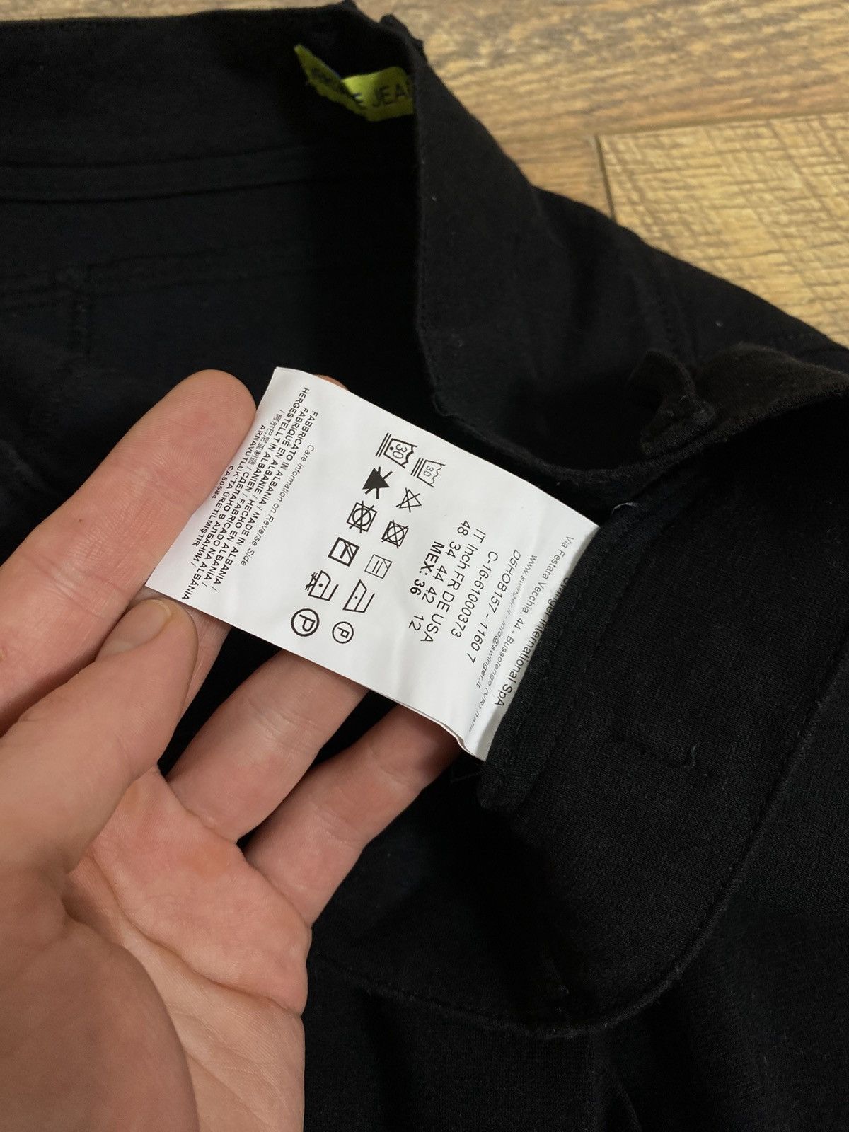 Versace Jeans Couture Versace Jeans Black Zip-Front Buckle Trousers IT48 Size 34" / US 12 / IT 48 - 9 Thumbnail