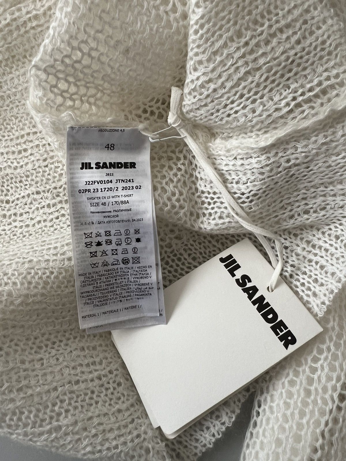 Jil Sander Jil Sander Layered Sweater Size US M / EU 48-50 / 2 - 7 Thumbnail