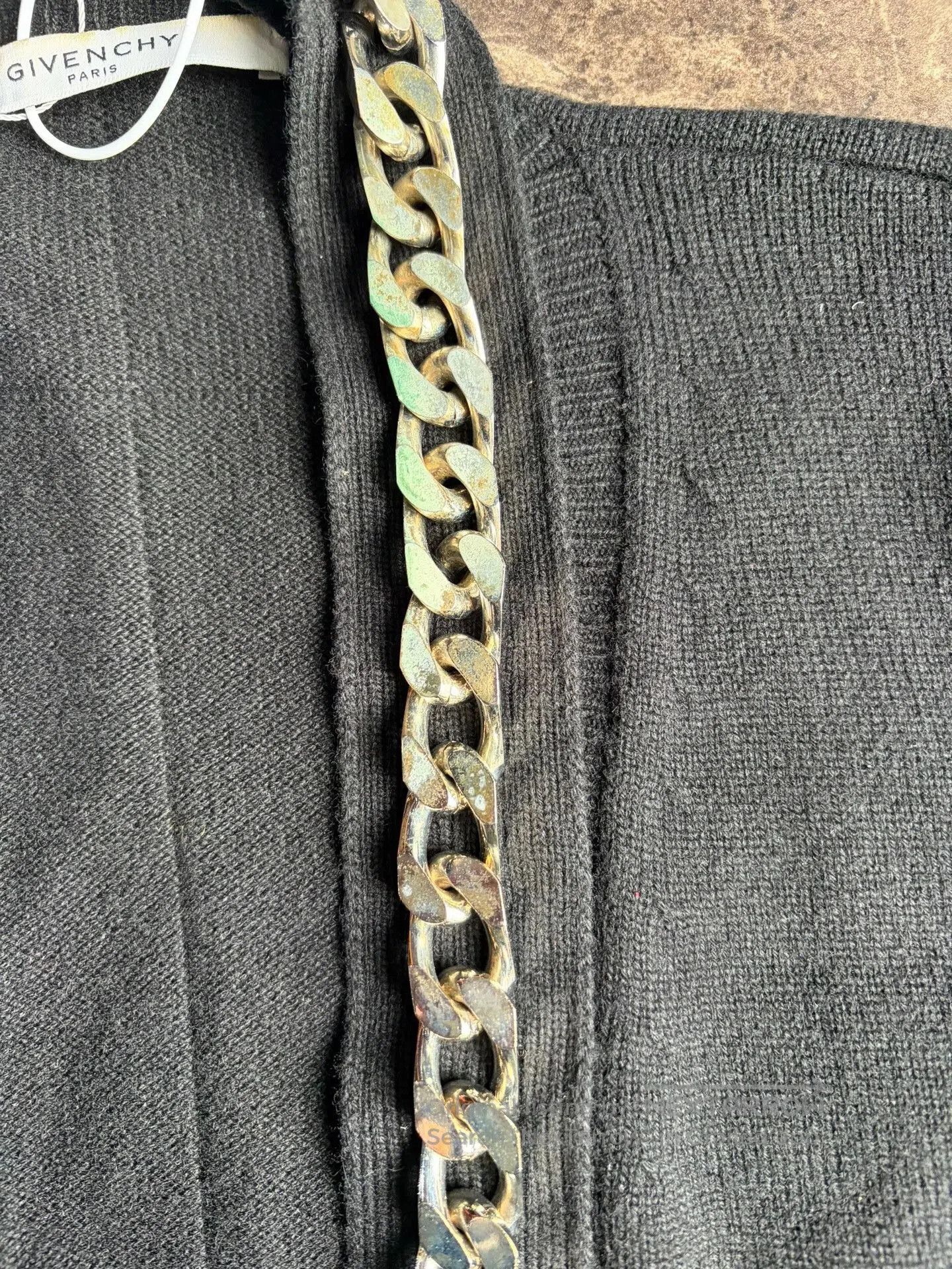 Givenchy Givenchy Runway Chain Knit Cardigan. Size US L / EU 52-54 / 3 - 3 Thumbnail