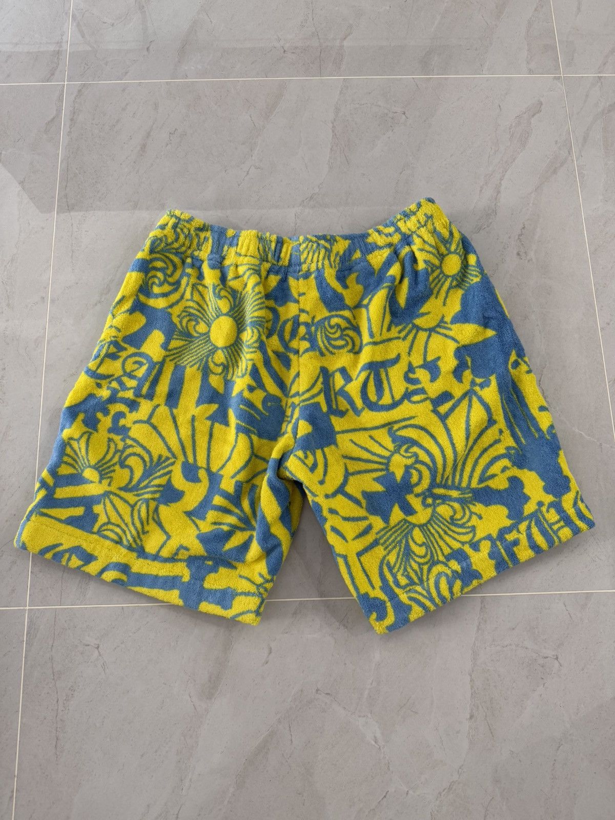 Chrome Hearts Chrome Hearts Yellow Towel Shorts Sz.L Size US 36 / EU 52 - 2 Thumbnail