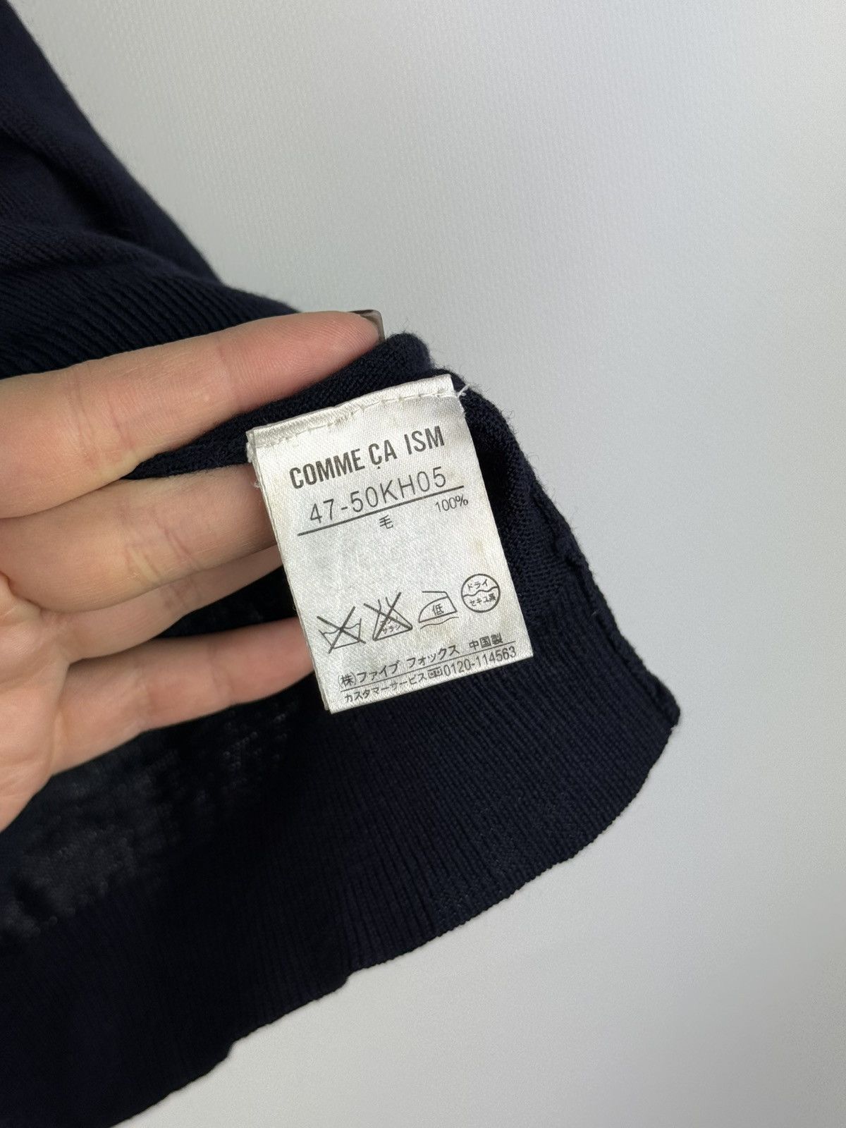 Comme Ca Ism Comme Ca Ism Japanese Knitted Sleeveless Wool Vest Sweater Size US M / EU 48-50 / 2 - 10 Thumbnail
