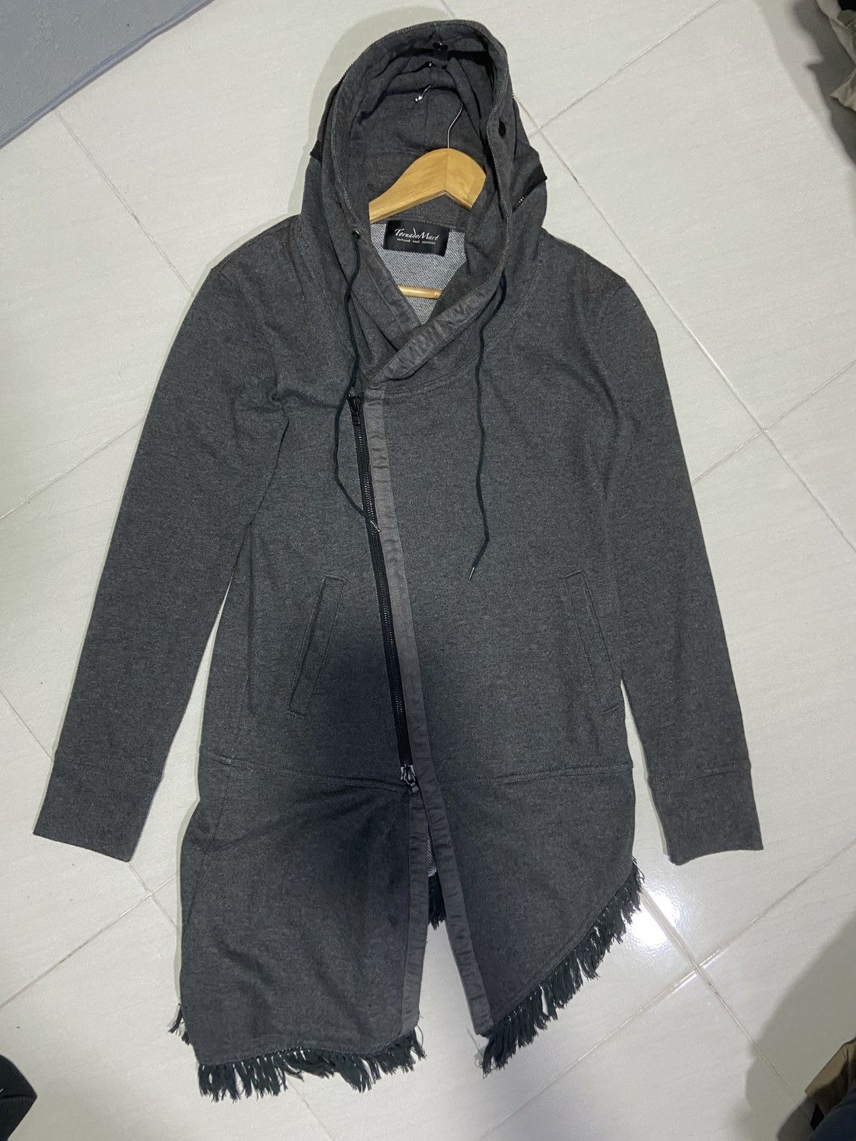 Tornado Mart Tornado Mart Asymmetrical Gothic Bono hoodie Size US M / EU 48-50 / 2 - 6 Thumbnail