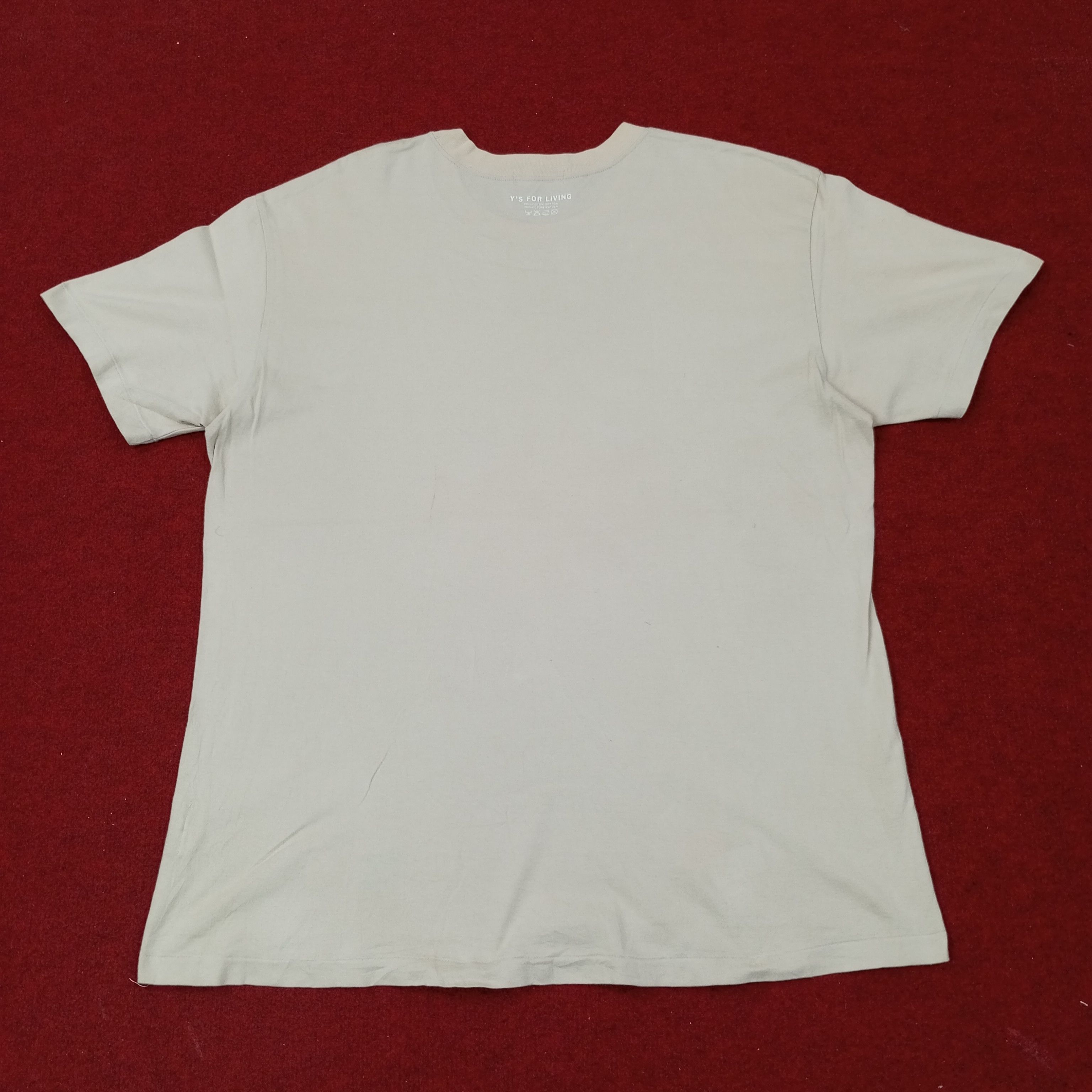 Yohji Yamamoto Ys For Living by Yohji Yamamoto Designer Tshirt c239n27 Size US L / EU 52-54 / 3 - 3 Thumbnail