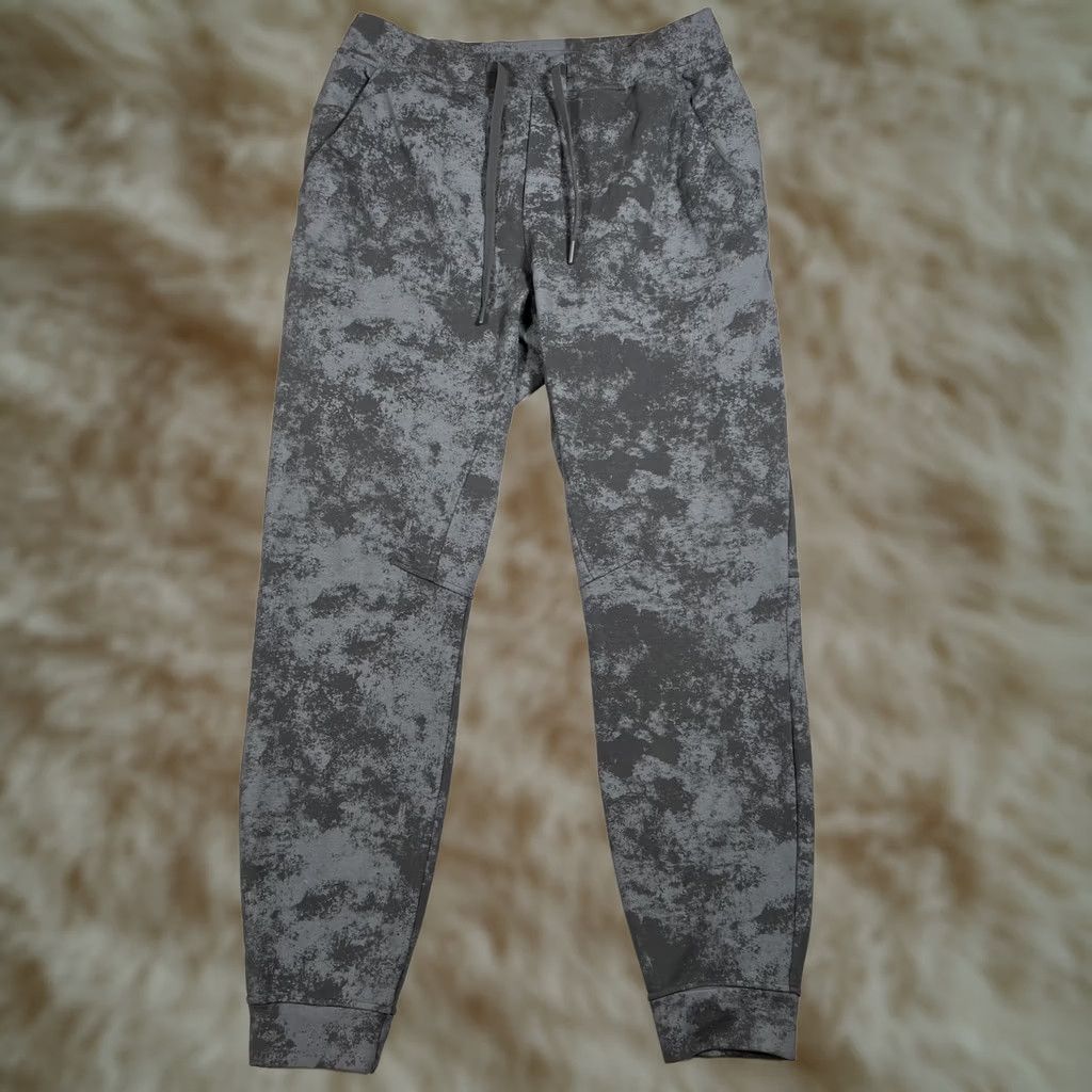 Lululemon Lululemon Pants Mens Medium Astral Graphite Gray City Sweat Joggers French Terry Size US 31 - 1 Thumbnail