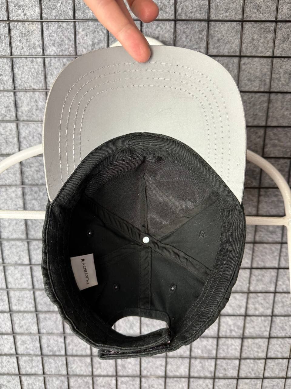 Playboy Playboy bassebal cap bunny logo reflective one size Size ONE SIZE - 6 Thumbnail