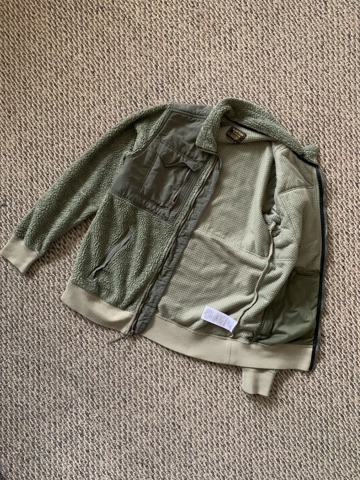 Burton Vintage Burton Bower Durable Goods Zip-Up Fleece Jacket Size US M / EU 48-50 / 2 - 3 Thumbnail