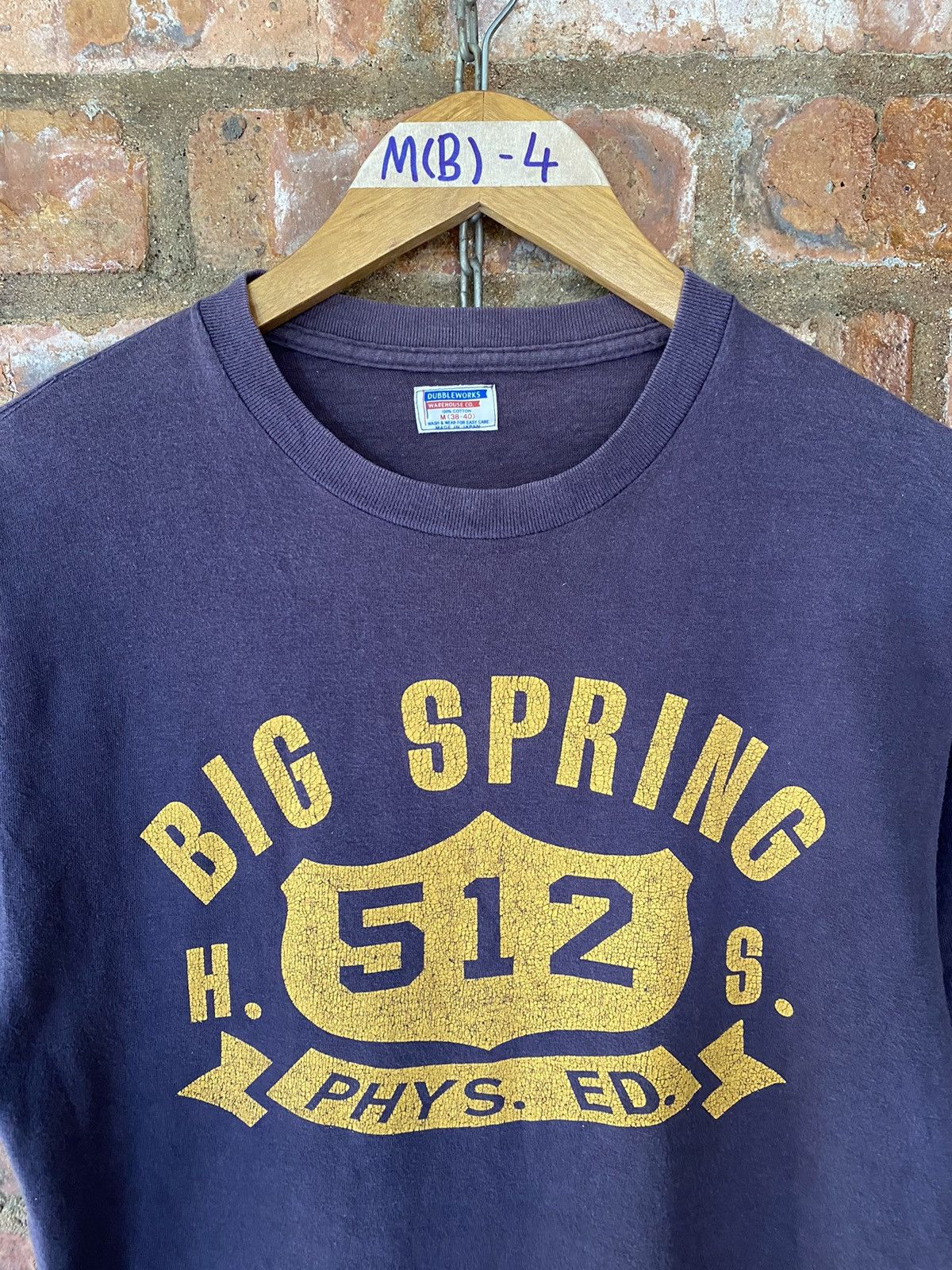 45rpm × Japanese Brand × Warehouse & Co. 1990s Warehouse Japan Big Spring tee Size US M / EU 48-50 / 2 - 3 Thumbnail