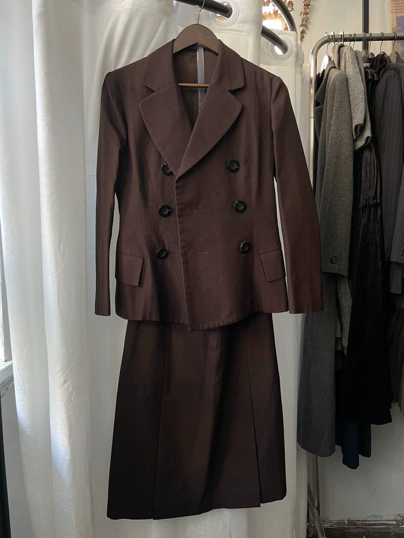 Yohji Yamamoto yohji Yamamoto size 1 05AW Wool Women's Three-Piece Jacket Size S / US 4 / IT 40 - 5 Thumbnail