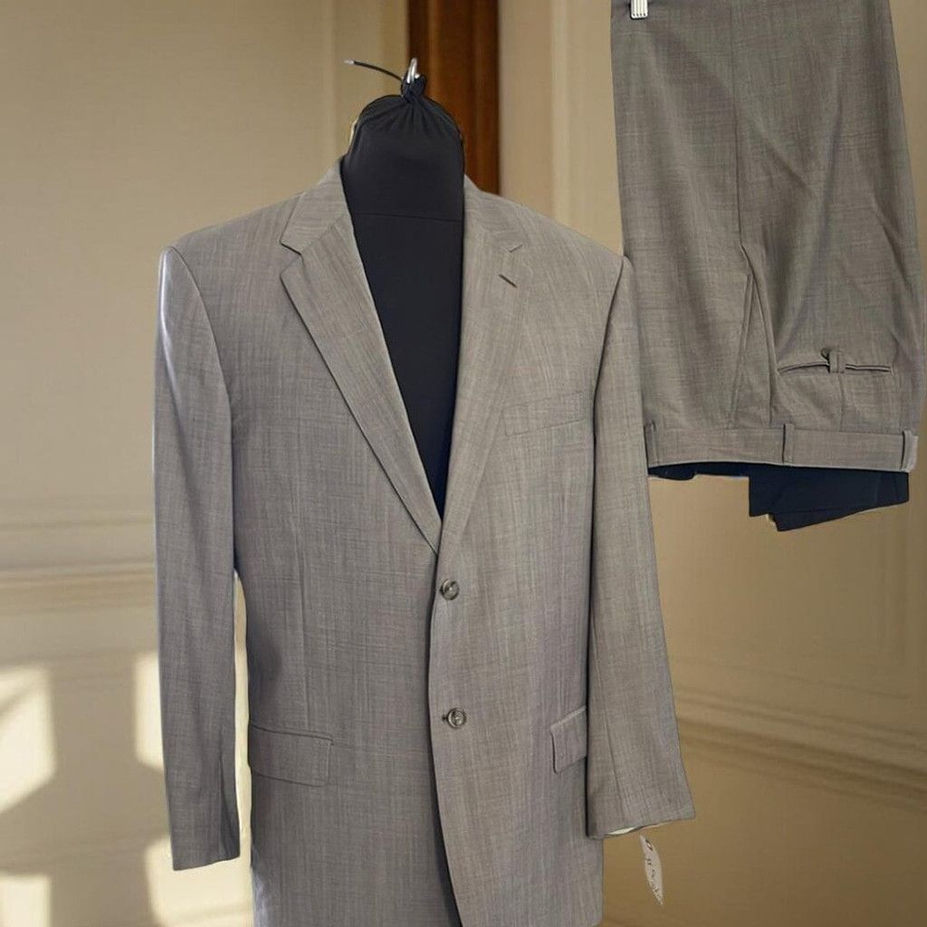 BCBGeneration bCBG Attitude Men's Gray Suit 42R 34/29 UnWorn Size 42R - 1 Thumbnail