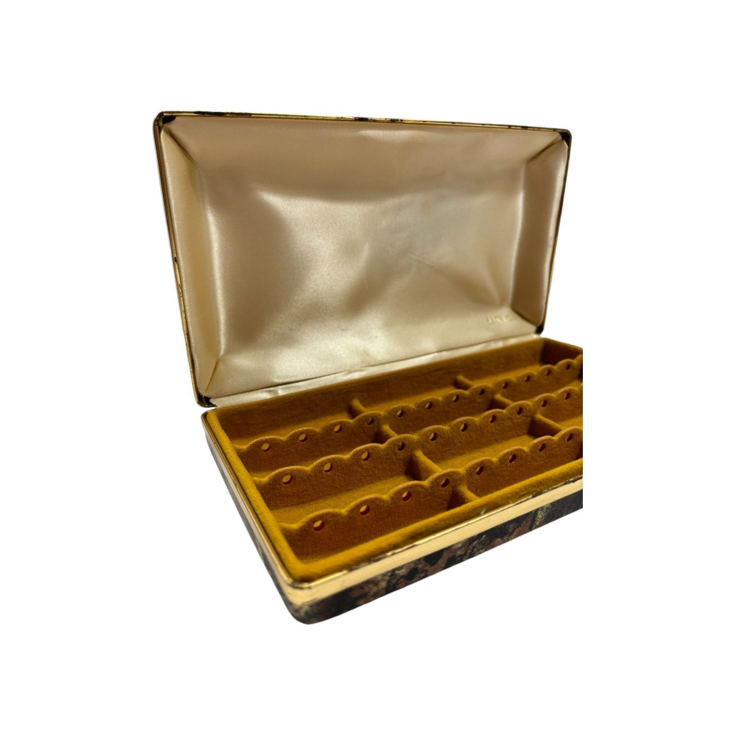 Other 1960s MELE Jewelry Case Travel Box Clamshell Size ONE SIZE - 10 Thumbnail