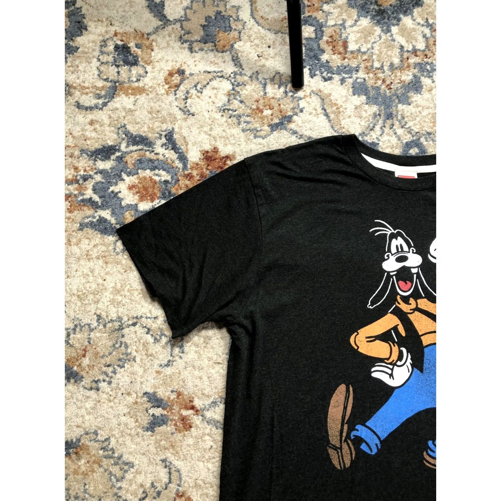 Disney Homage Goofy Shirt Mens XL Black Disney Graphic Tee Crewneck Cartoon Shirt Men Size US XL / EU 56 / 4 - 3 Thumbnail