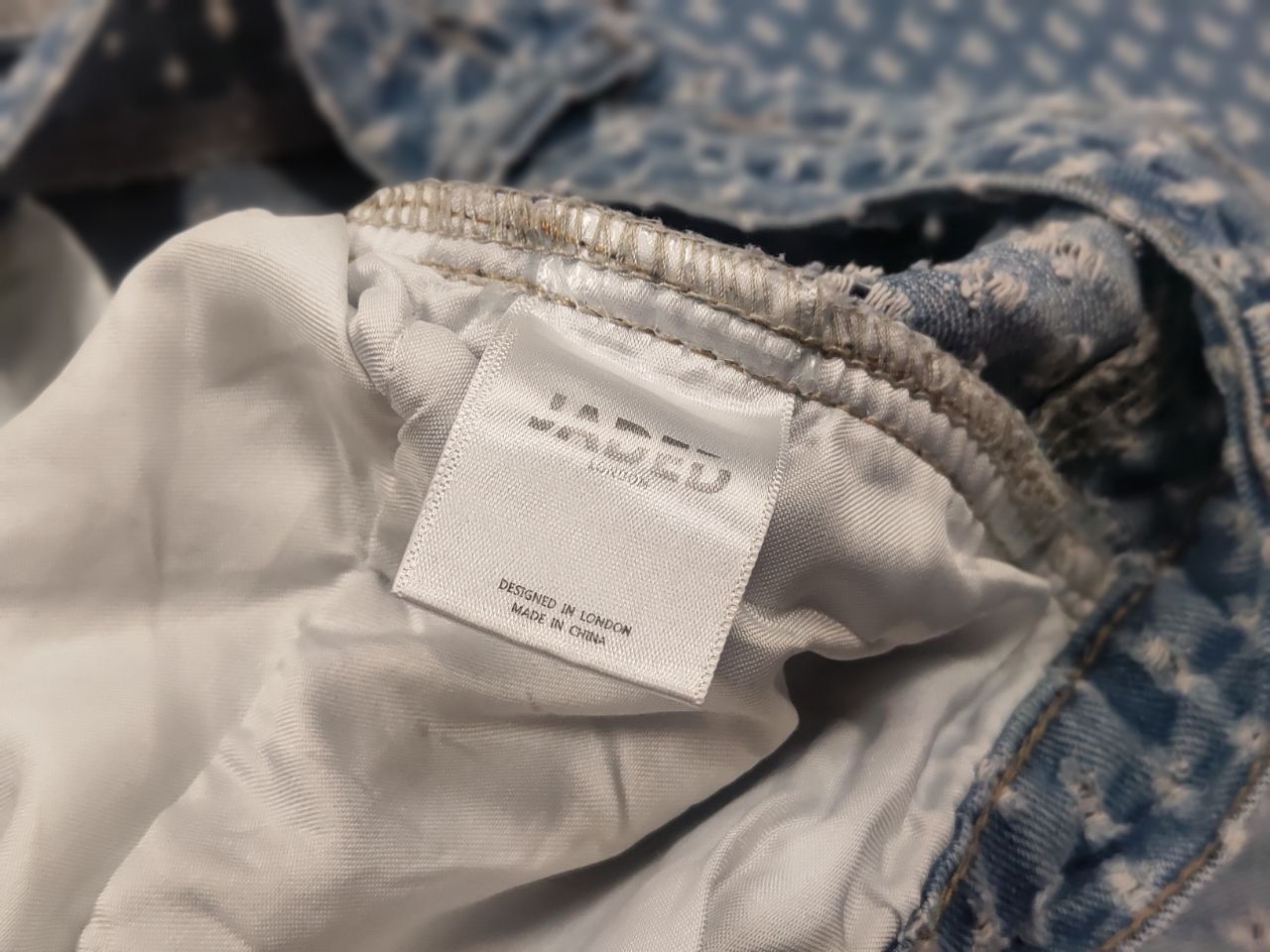 Jaded London Jaded London jeans loose-fitting Distressed Denim Japan Y2K Size US 32 / EU 48 - 14 Thumbnail
