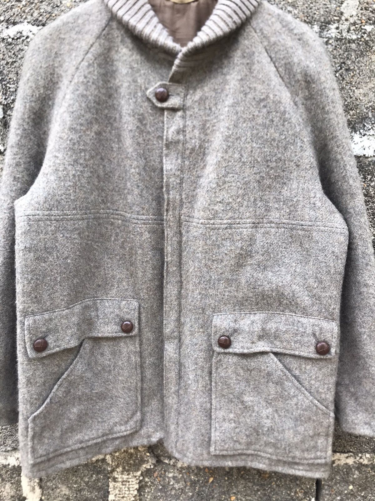 Vintage ⚡️Vintage Fashion Of Western Germany Wool Charcoal Jacket Size US M / EU 48-50 / 2 - 3 Thumbnail
