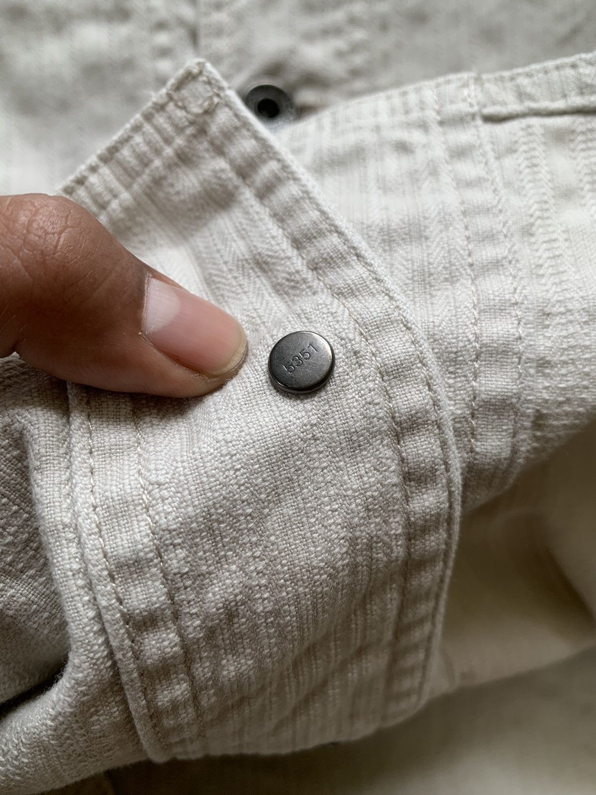 If Six Was Nine 5351 Pour Les Hommes Archives Denim Jacket Size XS / US 0-2 / IT 36-38 - 11 Thumbnail