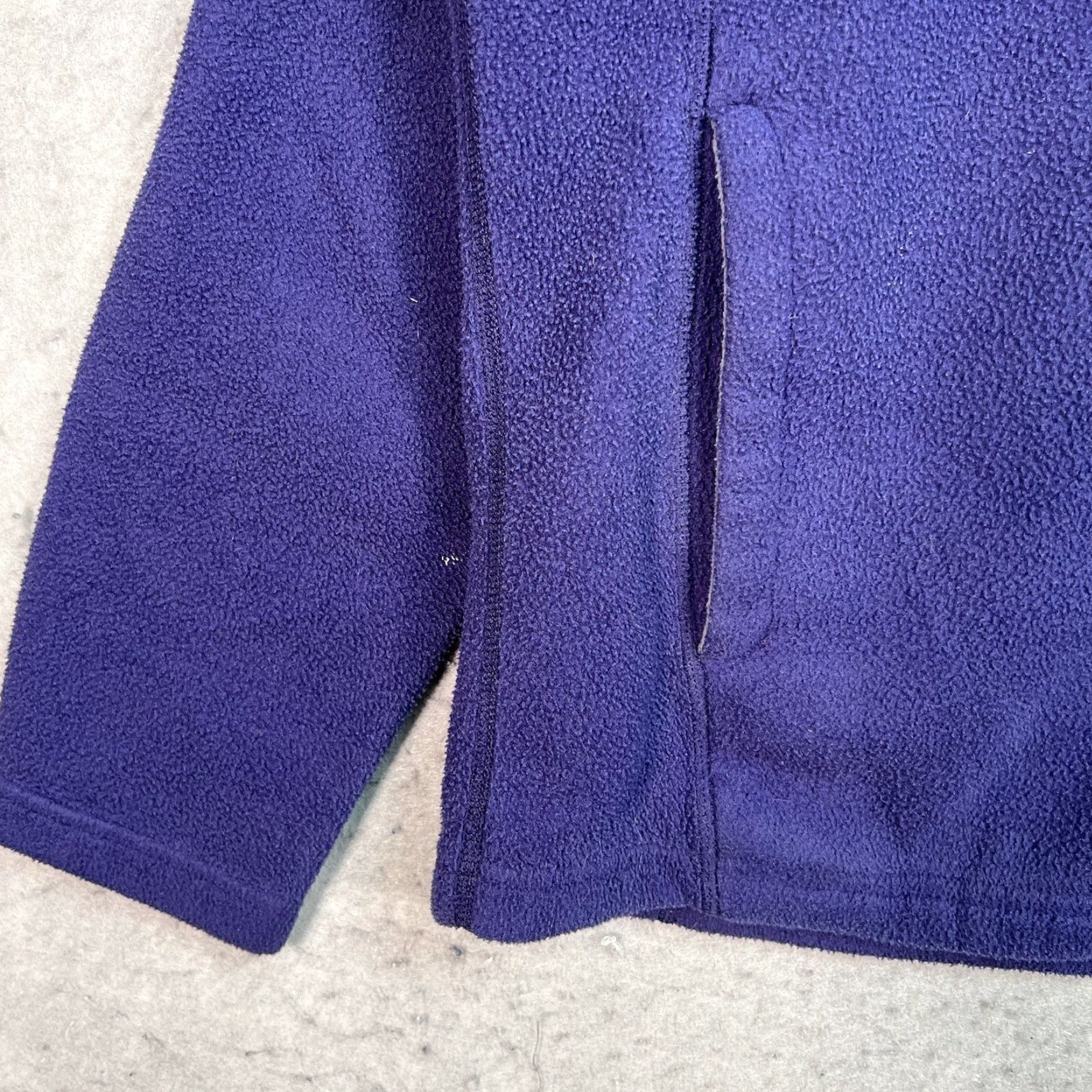 Eastern Mountain Sports VINTAGE EASTERN MOUNTAIN SPORTS Sweater Large Purple 90s Full Zip Solid Womens Size L / US 10 / IT 46 - 5 Thumbnail