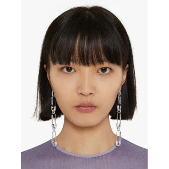 Givenchy o1loc1c0824 Size: OS / Earrings in Silver Size ONE SIZE - 3 Thumbnail