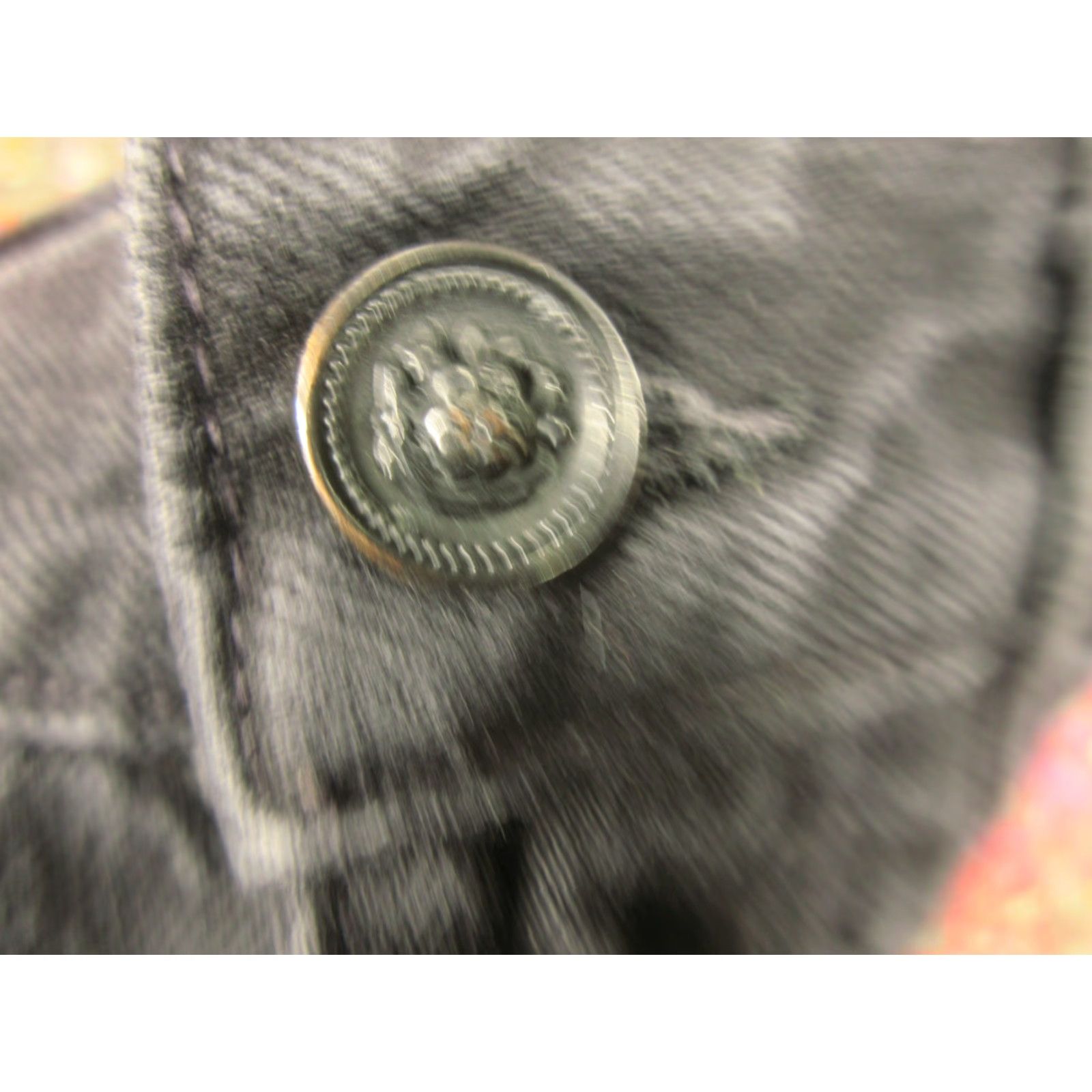 SLVRLAKE SLVRLAKE Jeans Womens 27 London Distressed Straight Cropped 100% Cotton Black Denim Size 27" / US 4 / IT 40 - 5 Thumbnail