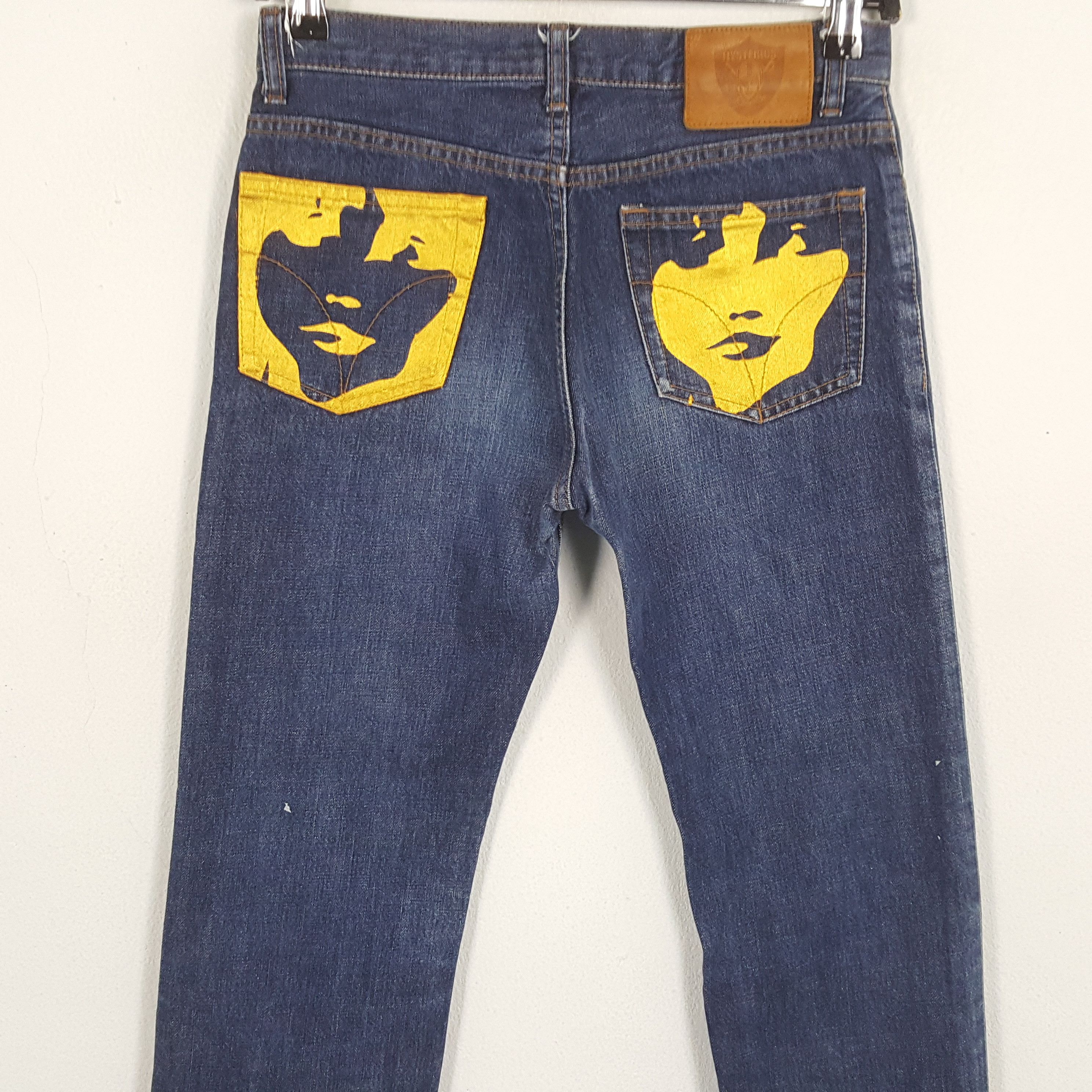 Hysteric Glamour × Japanese Brand × Vintage HYSTERIC GLAMOUR Japanese Brand Custom Art Jeans Size US 28 / EU 44 - 2 Thumbnail