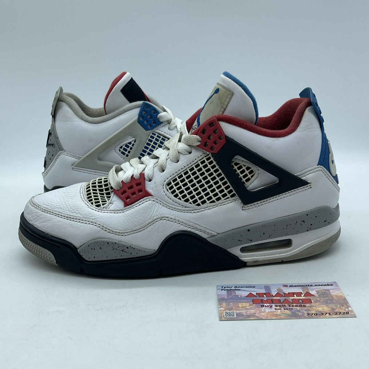 Jordan Brand Air Jordan 4 what the 4 Size US 7.5 / EU 40-41 - 1 Thumbnail