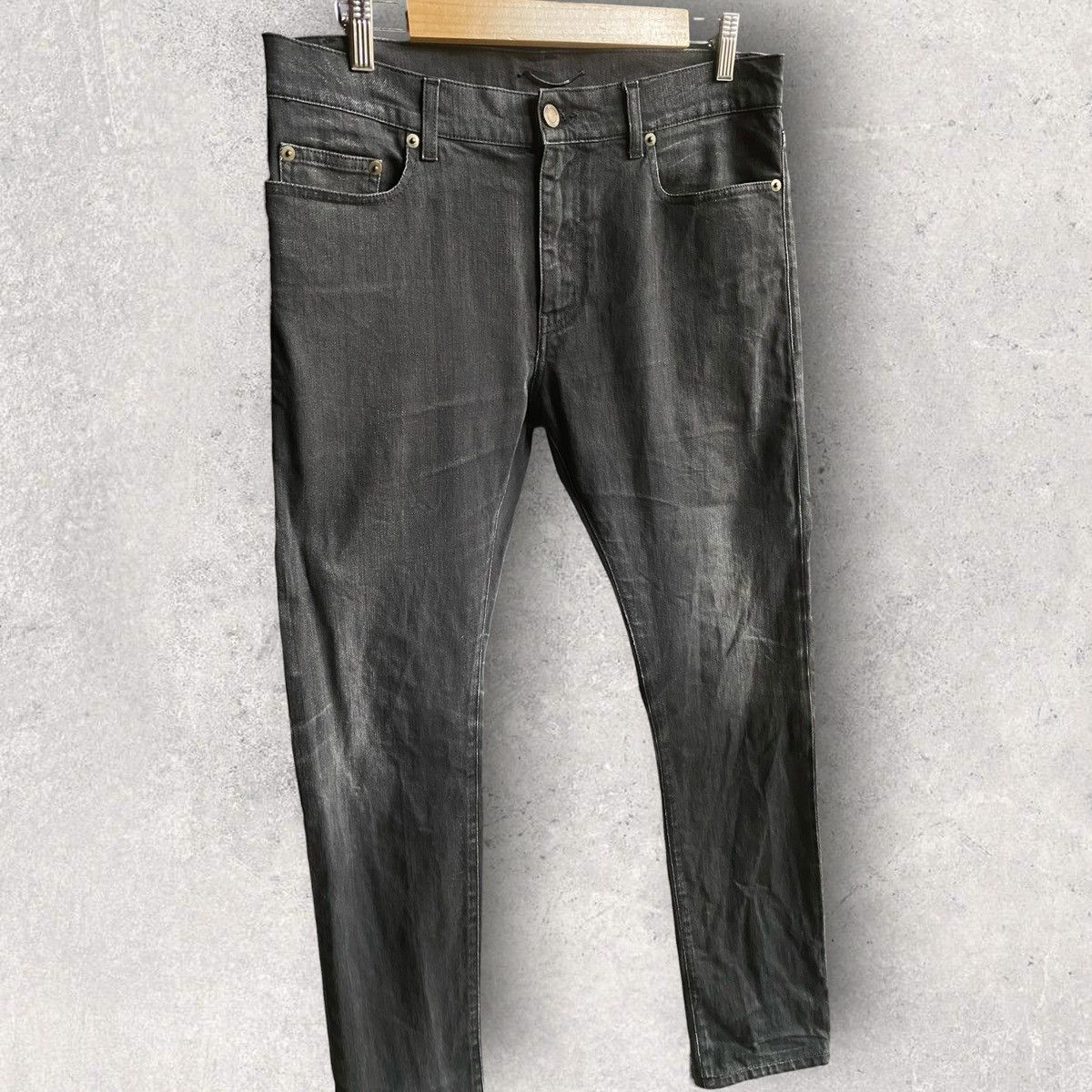 Saint Laurent Paris Fall2016 Blk Chain D02 Jeans Hedi Slimane Era Size US 30 / EU 46 - 2 Thumbnail