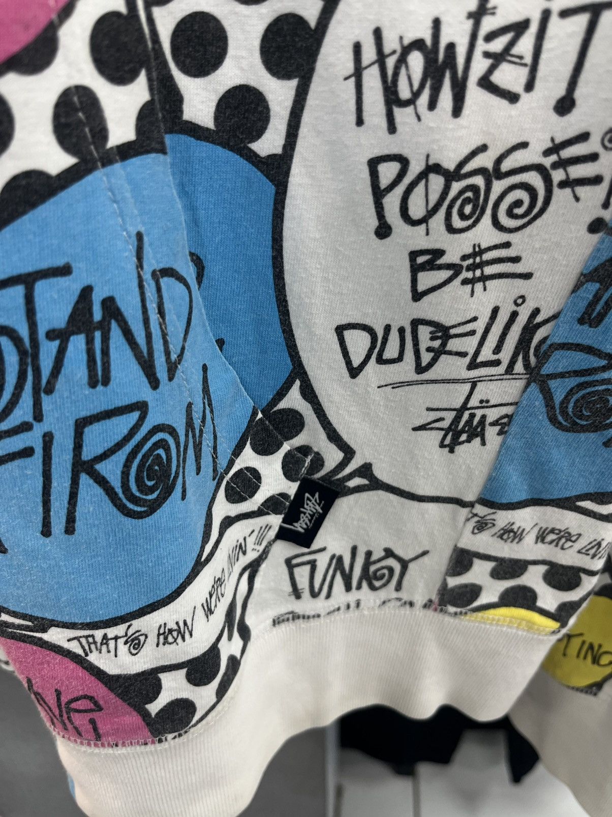 Stussy Vintage Stussy Speech Bubble Zip Up Hoodie Size US S / EU 44-46 / 1 - 4 Thumbnail