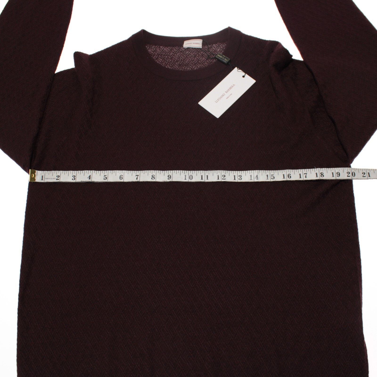 Luciano Barbera Luciano Barbera Sweater Size US L in Red Size US L / EU 52-54 / 3 - 5 Thumbnail