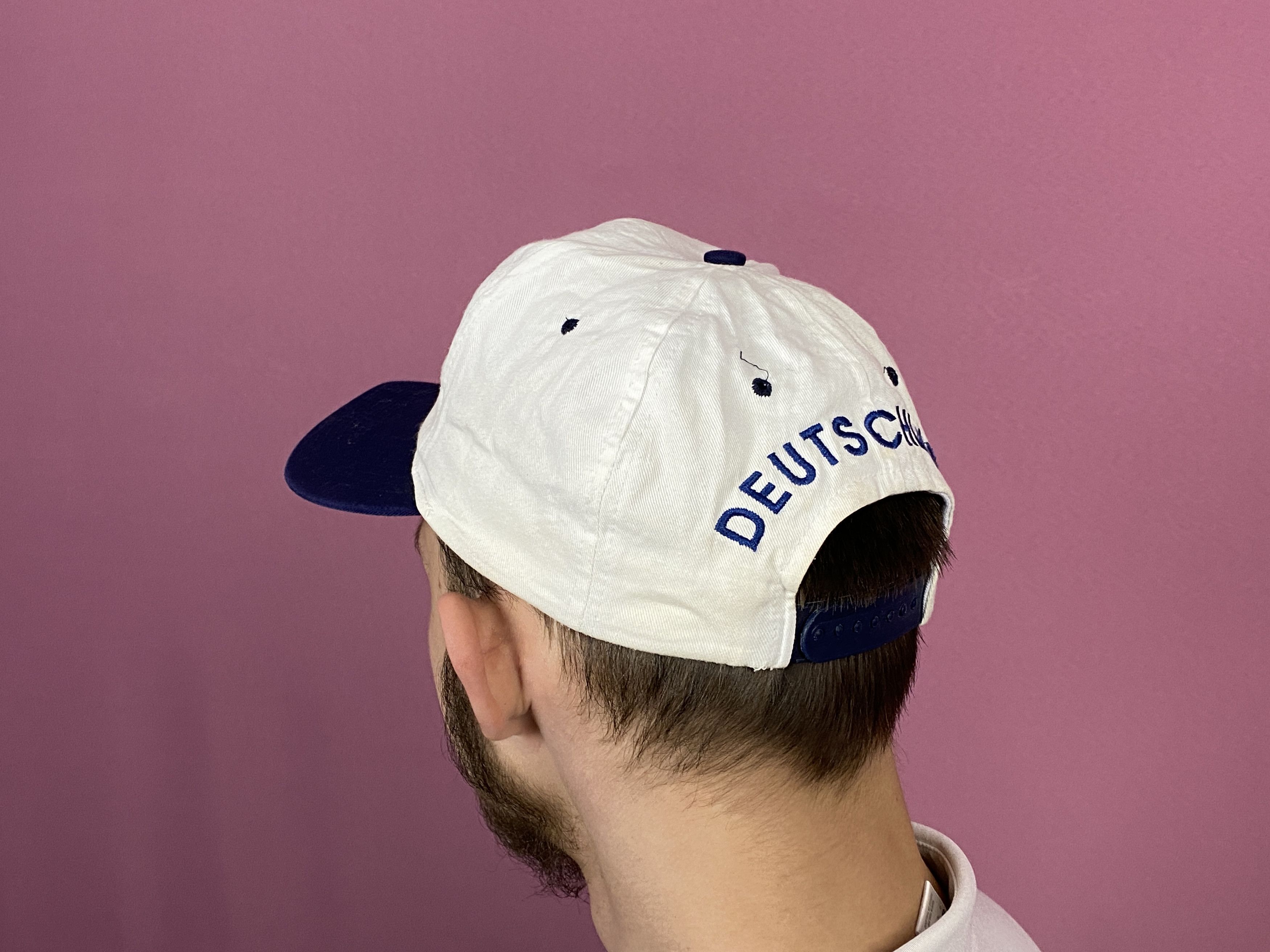 UEFA × Vintage 1996 UEFA Euro Vintage Men's Vintage Germany National Cap Size ONE SIZE - 4 Thumbnail